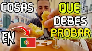 Cosas que NO PUEDES dejar de PROBAR , EN LISBOA PORTUGAL