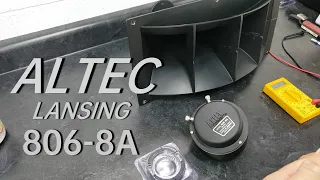 Altec Lansing 846b Valencia 806-8A Horn Repair