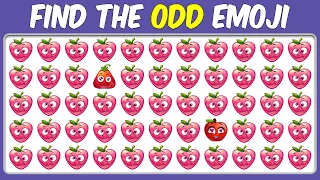 Can You Find The Odd Emoji Out & Letters And Numbers | Ultimate 40 Levels Easy Medium & Hard  #22