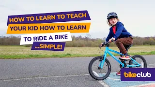 Teach your child to ride a bike