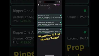 RipperOne AI Prop Bot Futures Automation #aitrading #futurestrading #apextraderfunding