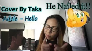 ADELE - HELLO (COVER BY TAKA FROM ONE OK ROCK) | MY REACTION