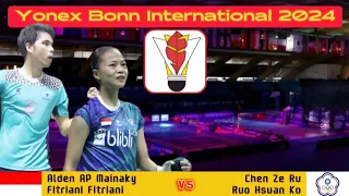 Mainaky/Fitriani (INA) vs Chen/Ko (TPE) | QF | Badminton Bonn International 2024