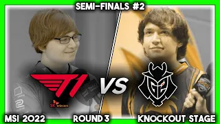 T1 vs G2 (MSI 2022 | Knockout Stage: T1 vs G2 | Live-View #8)