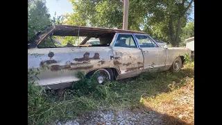 1966 Bonneville Wagon Runs For First Time In 20 Years!