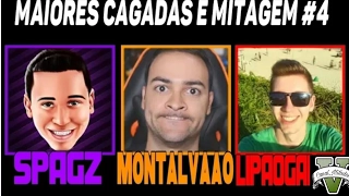 GTA 5 - MAIORES CAGADAS E MITAGEM/SPAGZ,MONTALVAAO, LIPAOGAMER E OUTROS MITOS