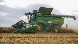 🌾2021 - Žatva- Harvest - John Deere S790i, Claas Lexion 780TT + 770, Donau Farm Kalná nad Hronom