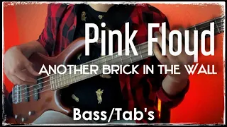 Pink Floyd - Another Brick In The Wall, Pt  2 (Bass cover with tabs)