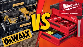 Milwaukee Packout Drawers vs Dewalt Toughsystem Drawers | First Impressions
