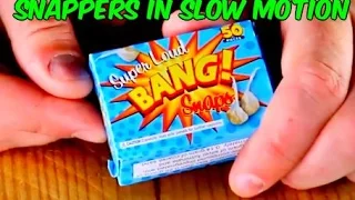 "Snappers" Fireworks Exploding at 62,000fps Slow Motion | Slow Mo Lab