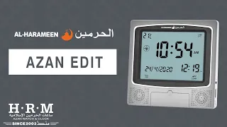 AZAN EDIT | AL-HARAMEEN TABLE & WALL CLOCK_G1-G2