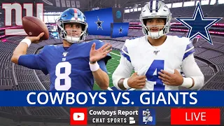 Cowboys vs. Giants Live Streaming Scoreboard, Play-By-Play, Highlights