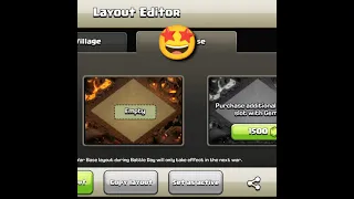 Purchasing War Base Layouts With Gems | So Satisfying | Clash Of Clans