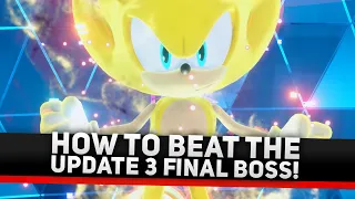 How to Easily Beat The Final Boss in Sonic Frontiers Update 3