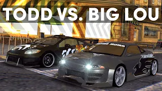 NFS Most Wanted - TODD vs. BIG LOU Full Race