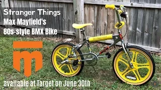 Stranger Things Max Mayfield Mongoose BMX bike | Coming to Target stores