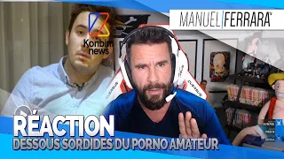 MANUEL FERRARA RÉACTION ''dessous sordides du porno amateur''