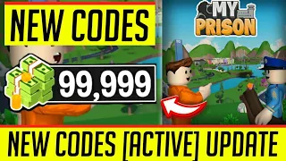 ⚠️NEW WORKING⚠️ MY PRISON ROBLOX CODES 2023 - MY PRISON CODES 2023