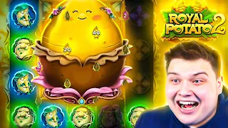 INSANE SESSION On THIS *NEW* ROYAL POTATO 2 SLOT!! (BONUS BUYS)