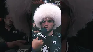 Нурмагомедов Умар против Бекзата Альмахана/слова после боя #ufc #mma #юфс