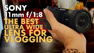BEST ULTRA WIDE Lens for APS-C Sony Cameras! SONY 11mm f1.8