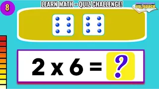 EASY MATH: MULTIPLICATION QUIZ CHALLENGE