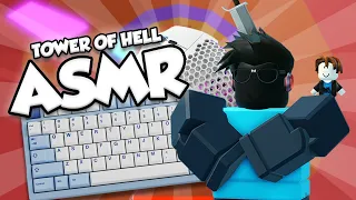 Tower of Hell but its keyboard ASMR... (satisfying 🤩) | #32