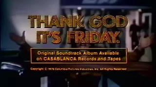 Thank God It's Friday 1978 TV trailer
