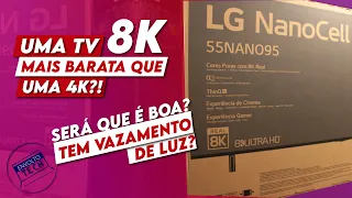 Unboxing e primeiras impressões do Modelo de TV LG NANO95 a TV NANOCELL da LG em 2021!