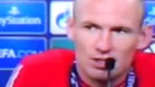 robben interview after champions league final