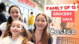 Family of 12 Costco Grocery Haul NYC 🗽❤️ (with a smidge of Target 😊) #largefamilylife