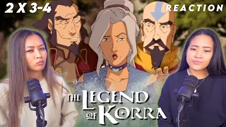AANG WAS A BAD FATHER?! 🤔 The Legend of Korra 2x3-4 "CIVIL WARS PART 1 & 2" | Reaction & Review