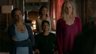 The Vampire Diaries: 8x10 - Bonnie and Caroline in Damon's head, Stefan accepts Sybil's deal [HD]