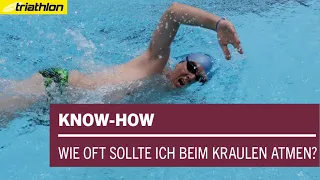 Kraulschwimmen: Wie oft soll ich atmen? Zweier- und Dreierzug im Check | KNOW-HOW