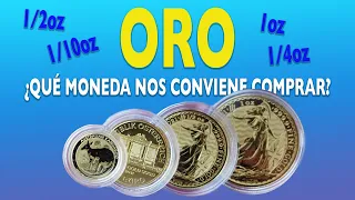 ¿Cuál es la mejor moneda de ORO PARA INVERTIR?