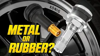 When to use a rubber... valve stem! | Metal vs. Rubber Valve Stems