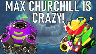 Level 20 Churchill Is INSANE! Peninsula CHIMPS Black Border Guide BTD6 v39.2