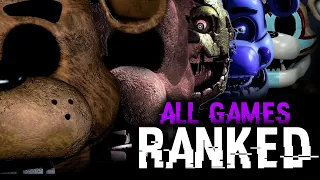 Ranking EVERY FNAF GAME From Worst To Best