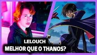 LELOUCH e a mente POLITICA | Psicologia Code Geass | REACT DO MORENO