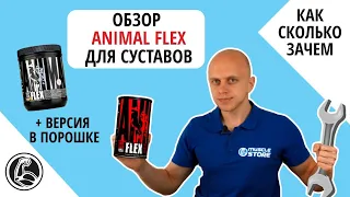 Обзор Animal Flex состав, как принимать? + Animal Flex powder (в порошке)