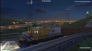 Night Train Ride In GTA 5 🔥