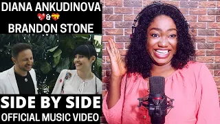 Diana Ankudinova & Brandon Stone - Side by Side (Official Music Video) REACTION!😱 | диана анкудинова