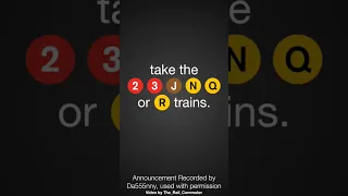 MTA Station Announcement: No (4) & (5) Train Between Brooklyn Bridge & Bowling Green