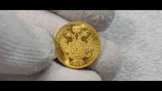 Золото Австро-Угорщина UNC / 1 дукат 1915, проба - 986 / 3,49 грам /  (Q)