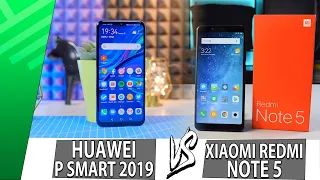 Huawei P Smart (2019) против Xiaomi Redmi Note 5 | Противостояние | Top Pulso