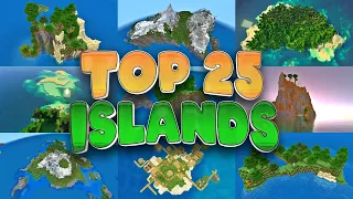 TOP 25 BEST SURVIVAL ISLAND SEEDS For MINECRAFT 1.20! (Bedrock & Java)