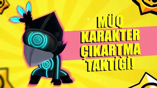 OHA!! CROW ÇIKTI! 😲 Brawl Stars Karakter Çıkartma Taktiği