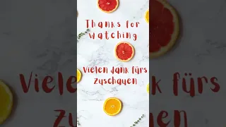 For Beginners - German Words You Must Know (Fruits in German - Obst auf Deutsch) #shorts