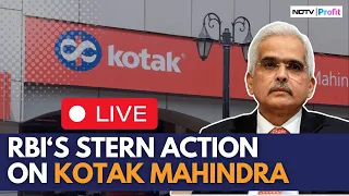 Kotak Mahindra Bank News LIVE | RBI Bars Kotak Mahindra Bank From Issuing New Credit Cards