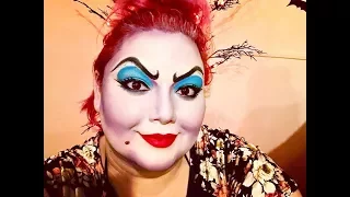 Transformation Tuesday Ursula Makeup Tutorial